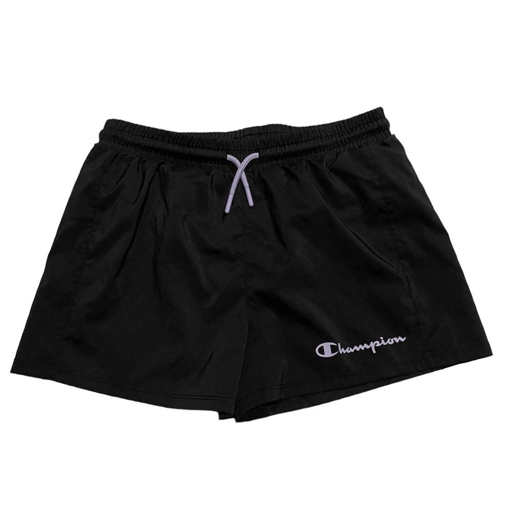 Champion Black Mid Rise Athletic Shorts